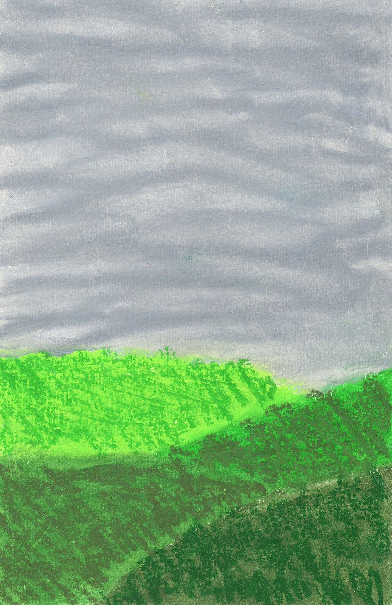 Tranquil Hills Phone Wallpaper - Moody Landscape Digital Download for Serene Art, Abstract Pastel Style. Perfect for Daily Inspiration & Calming Screen Background.